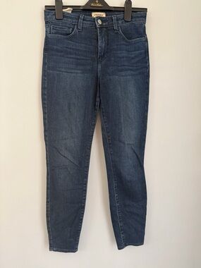 L’AGENCE Jeans Womens Size 26 Skinny Stretch Blue Denim Made USA Premium
